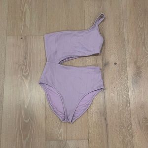 Aerie one-piece bathing suit with cutouts Size: M
